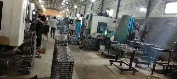 Guangzhou Tengsong Construction Machinery Equipment Co., Ltd línea de producción del fabricante