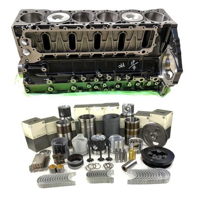 kit de juntas de pistón y revestimiento de cilindro qsm11 ism11 m11, kit de reconstrucción de segmentos de pistón, kit de revisión para piezas de repuesto de motor cummins