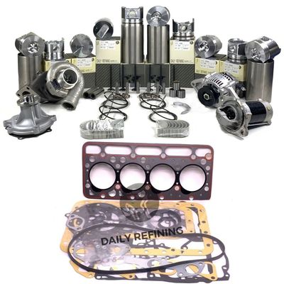 Reconstruir el kit kit de revisión para la oruga 3024 motor piezas de revestimiento de cilindros pistones kit de juntas anillos de pistón