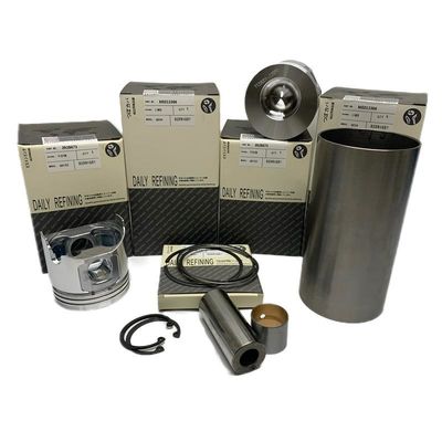el trazador de líneas 4d88 129001-22081 del motor diesel 4tne88 forjó el pistón de aluminio